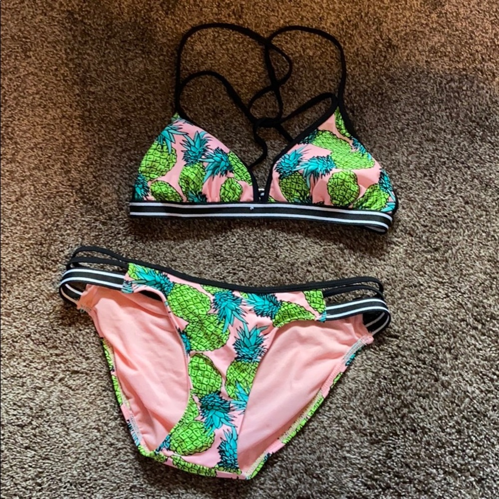 pineapple swim suit